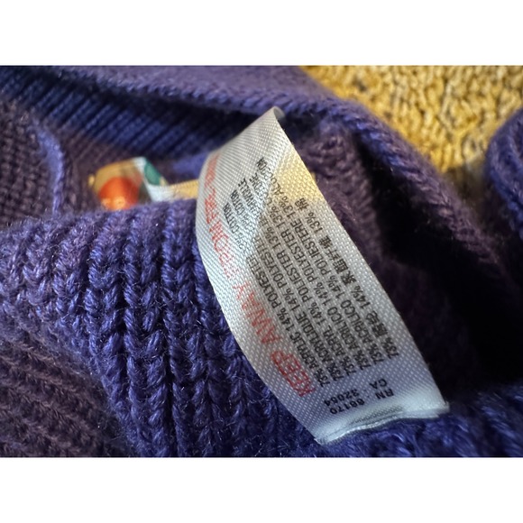 Free People Beach Orchid Purple Convertible Sweater Tank Women XS Neck Back Tie - Picture 7 of 7